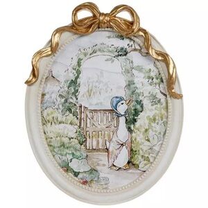 Mother Goose Oval Wood Wall Decor
